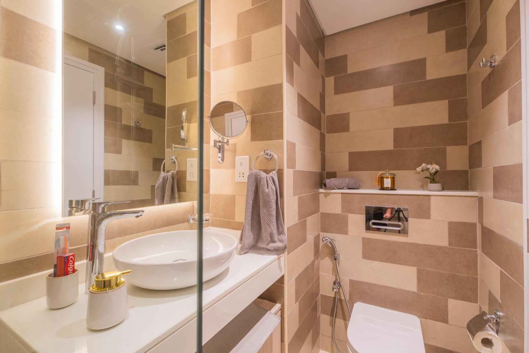 Studio With Pool And Private Beach Access On Palm Jumeirah Dubaj Kültér fotó