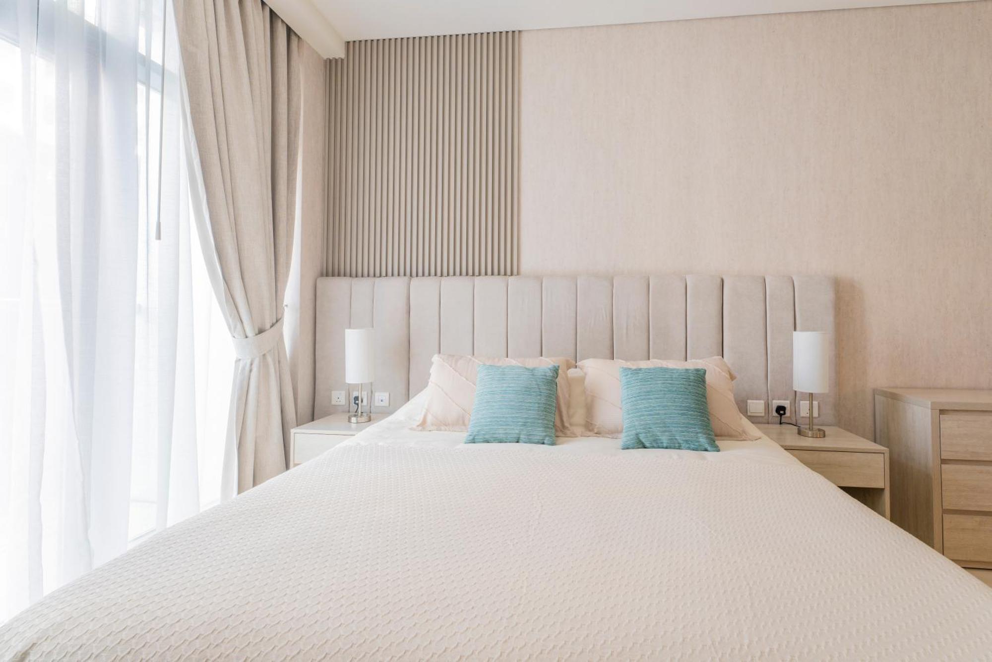 Studio With Pool And Private Beach Access On Palm Jumeirah Dubaj Kültér fotó