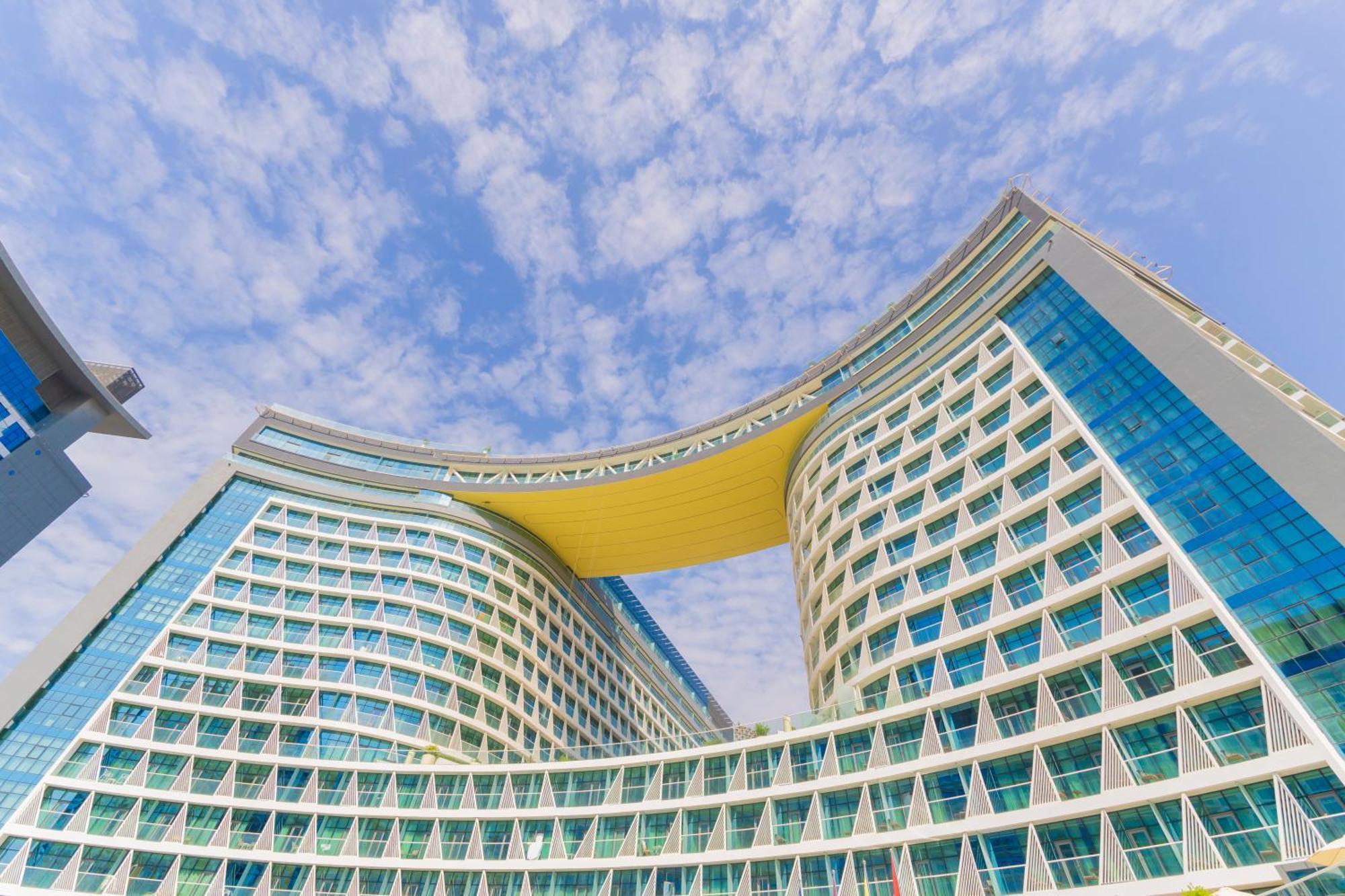 Studio With Pool And Private Beach Access On Palm Jumeirah Dubaj Kültér fotó