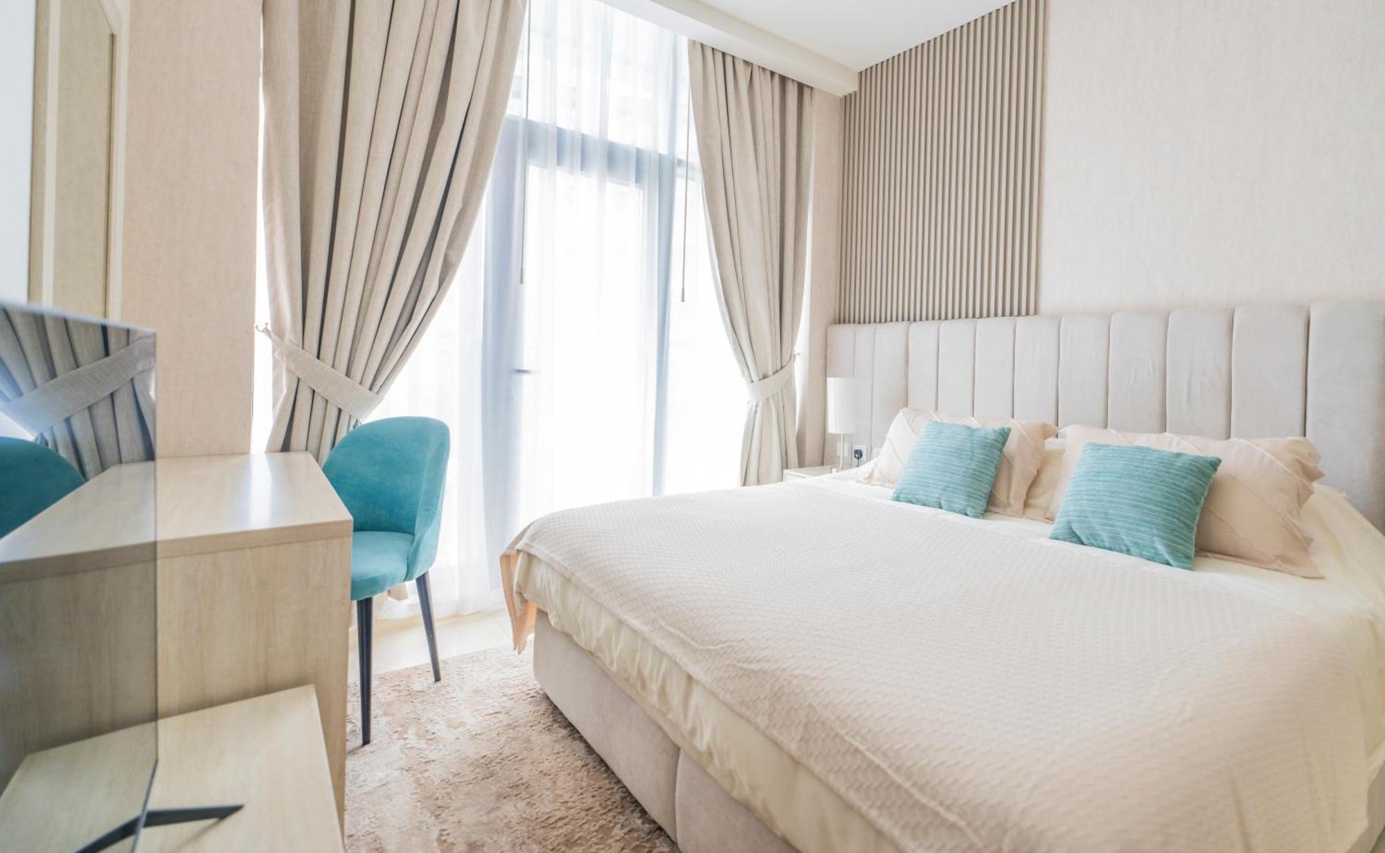 Studio With Pool And Private Beach Access On Palm Jumeirah Dubaj Kültér fotó
