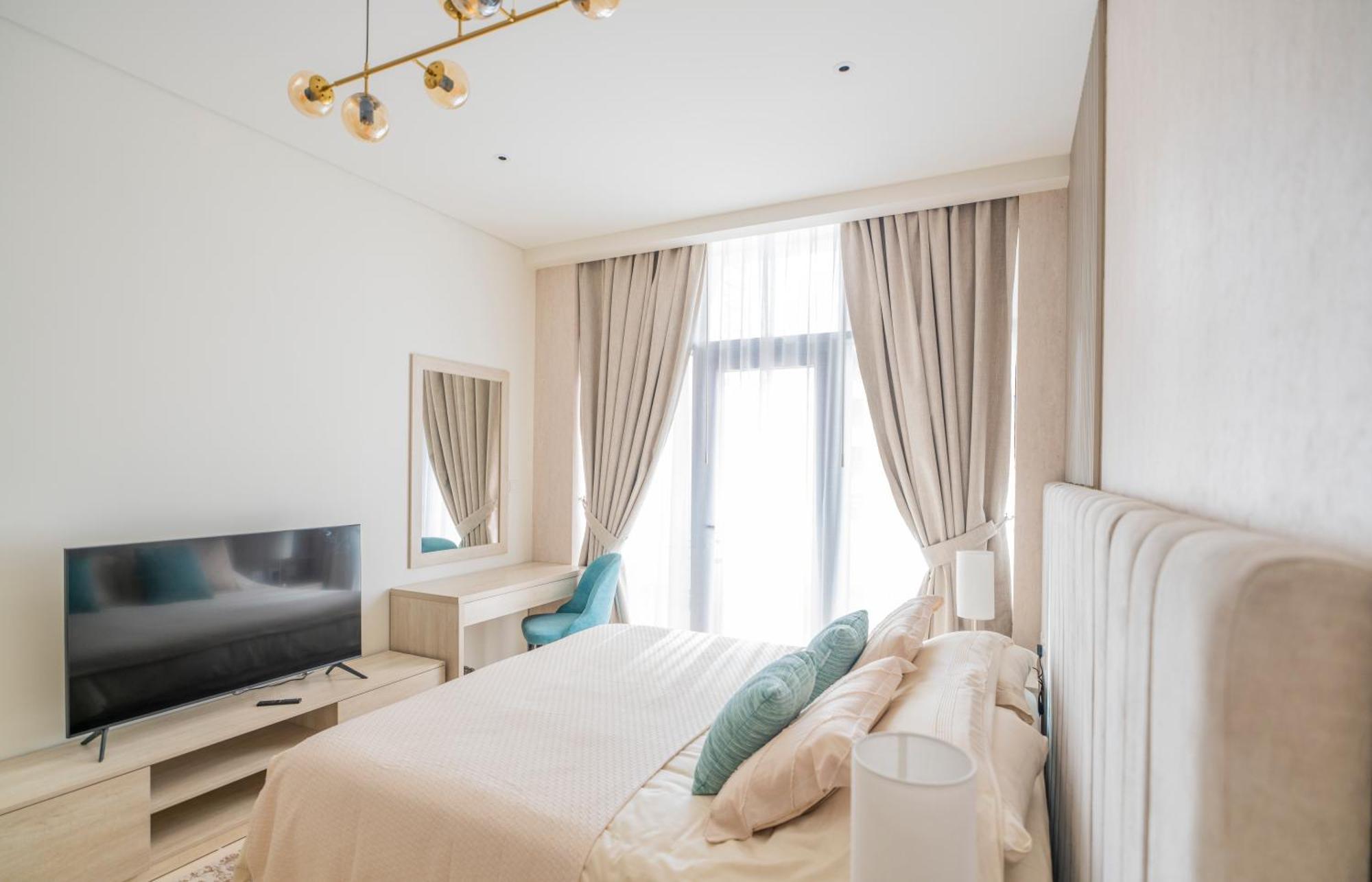 Studio With Pool And Private Beach Access On Palm Jumeirah Dubaj Kültér fotó